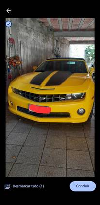 CHEVROLET CAMARO 6.2 SS CONVERSÍVEL V8 GASOLINA 2P MANUAL CHEVROLET CAMARO 6.2 SS CONVERSÍVEL V8 GASOLINA 2P MANUAL